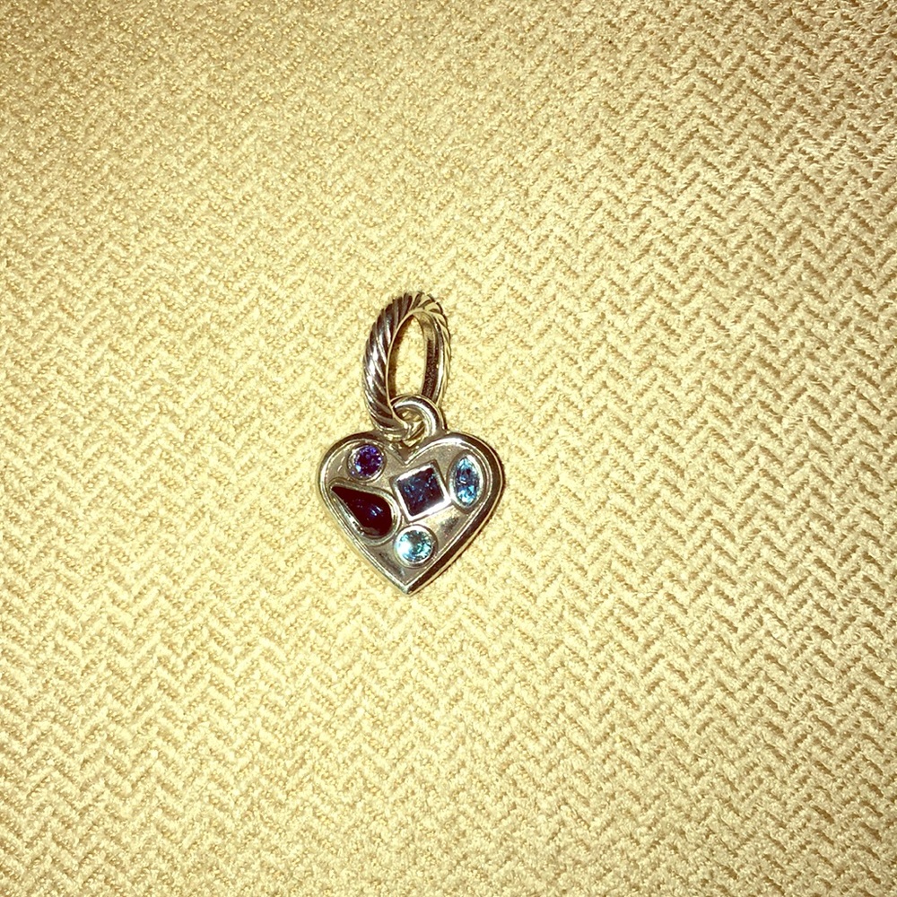 Brighton colorful heart charm.
